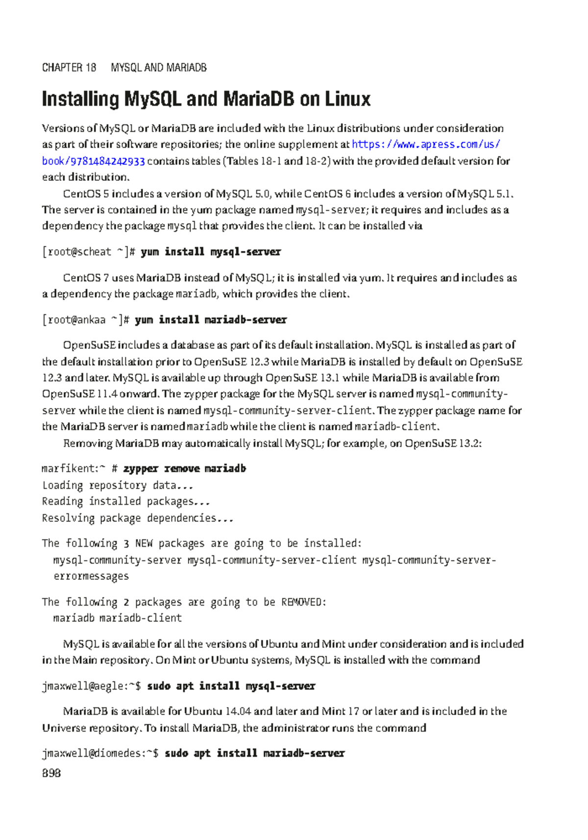 Cyber Operations-132 - Installing MySQL and MariaDB on Linux Versions ...