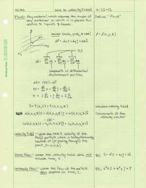 Exam2Fall2021solutions - MMAE 313: Fluid Mechanics Midterm Exam 2 Date ...