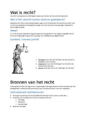 Bedrijfsbeheer Samenvatting - JURIDISCH KADER VAN EEN ORGANISATIE ...