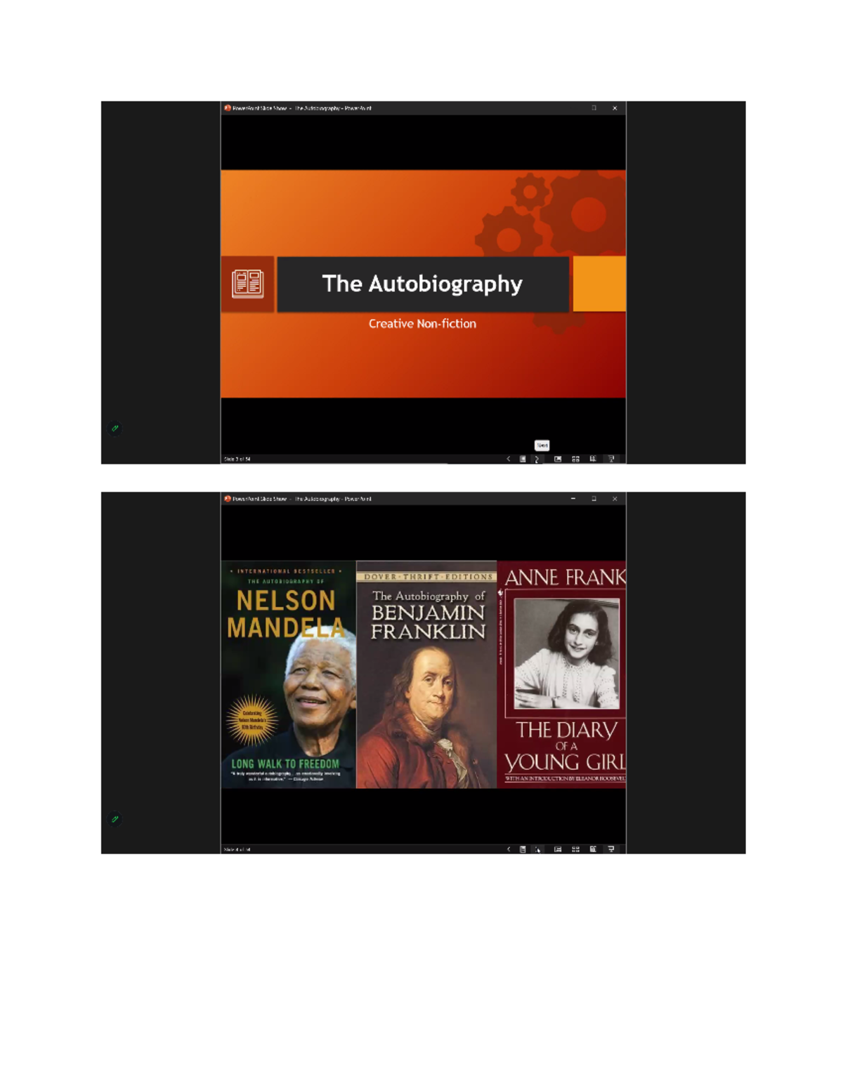 Autobiography - non related, please disregard - The Autobiography ...