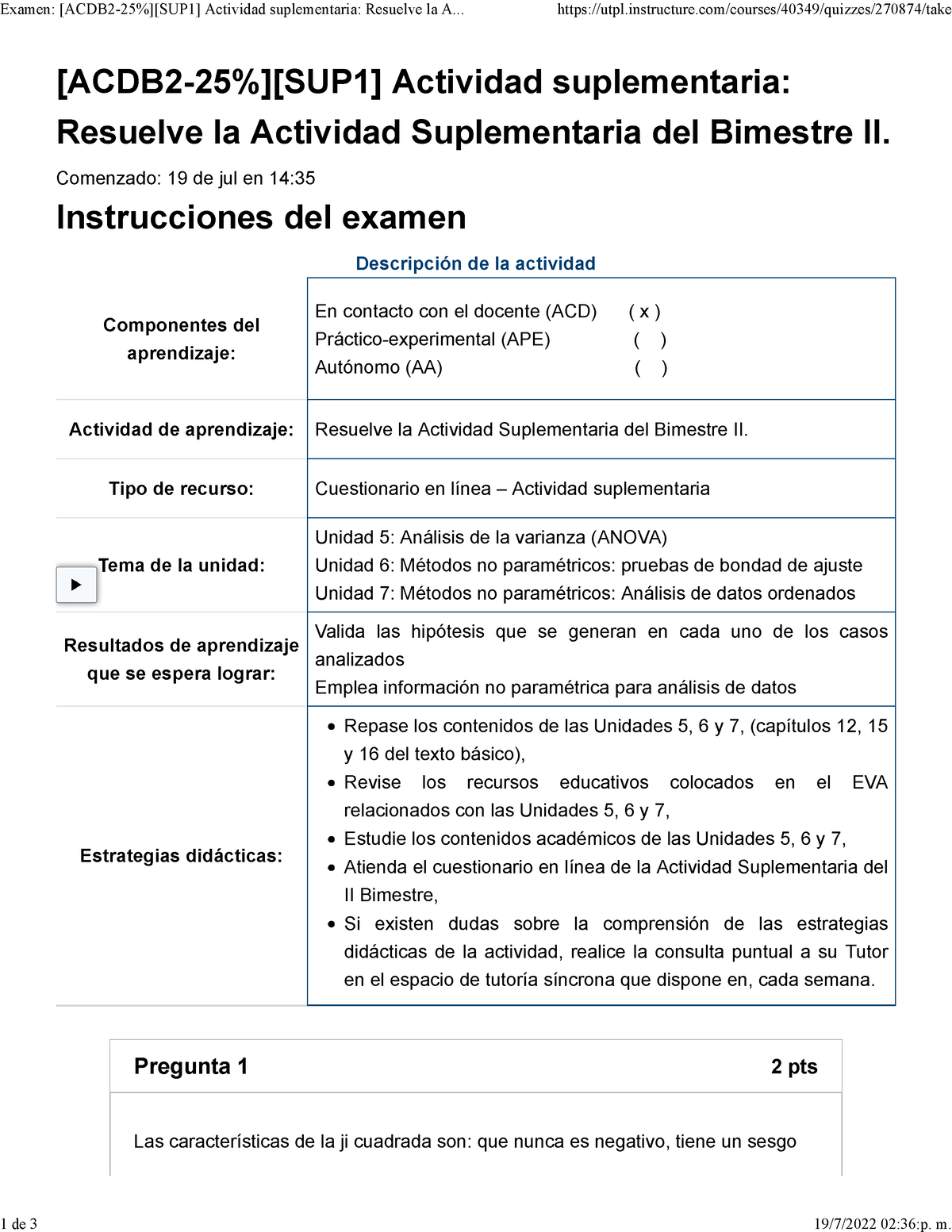 10 - [ACDB 2-25%][SUP 1] Actividad Suplementaria- Resuelve La Actividad ...