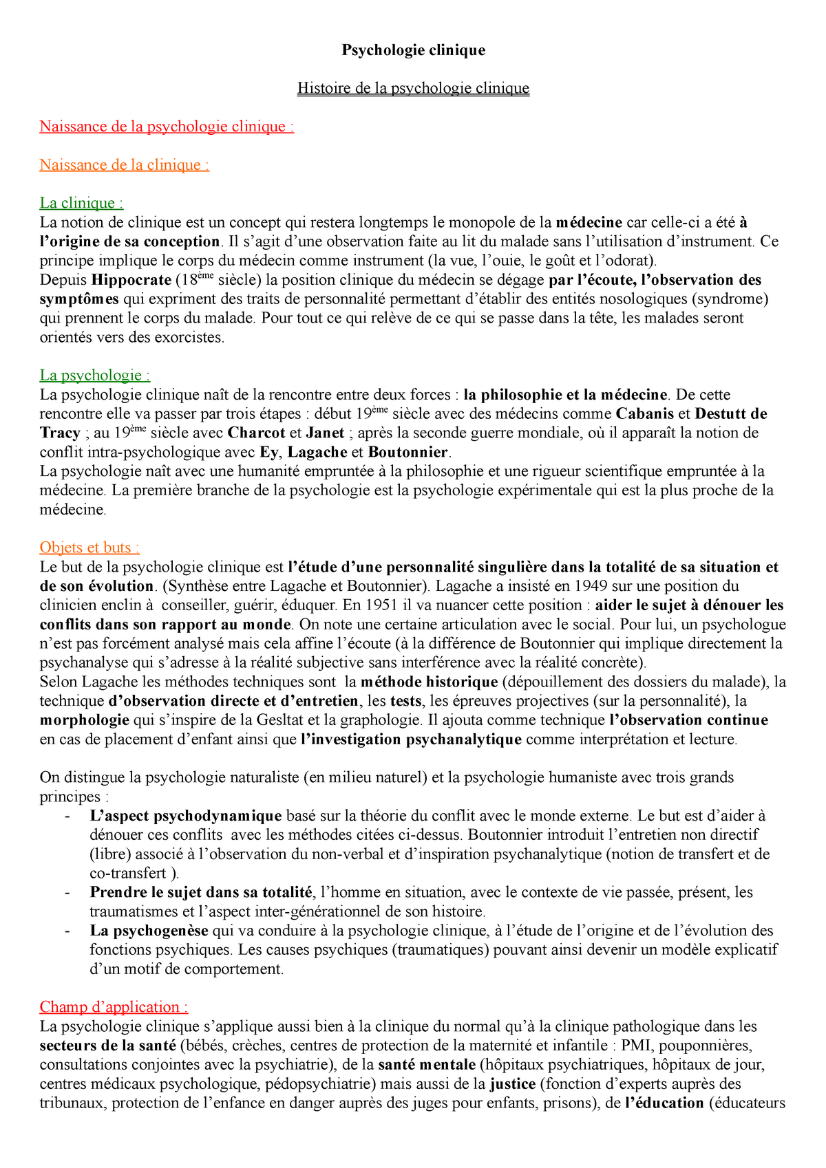 Histoire De La Psychologie Clinique Psychologie Clinique Histoire De La Psychologie Clinique 8373