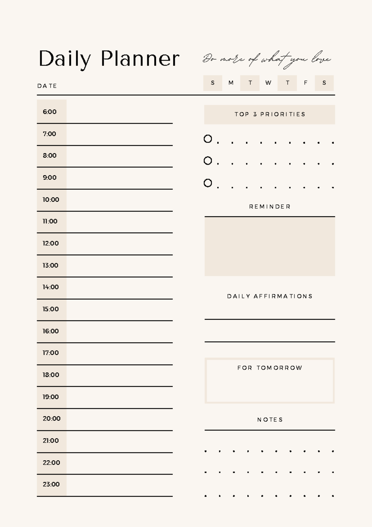 Daily Planner - Bachelor of Science in Civil Engineering - S M T W T F ...