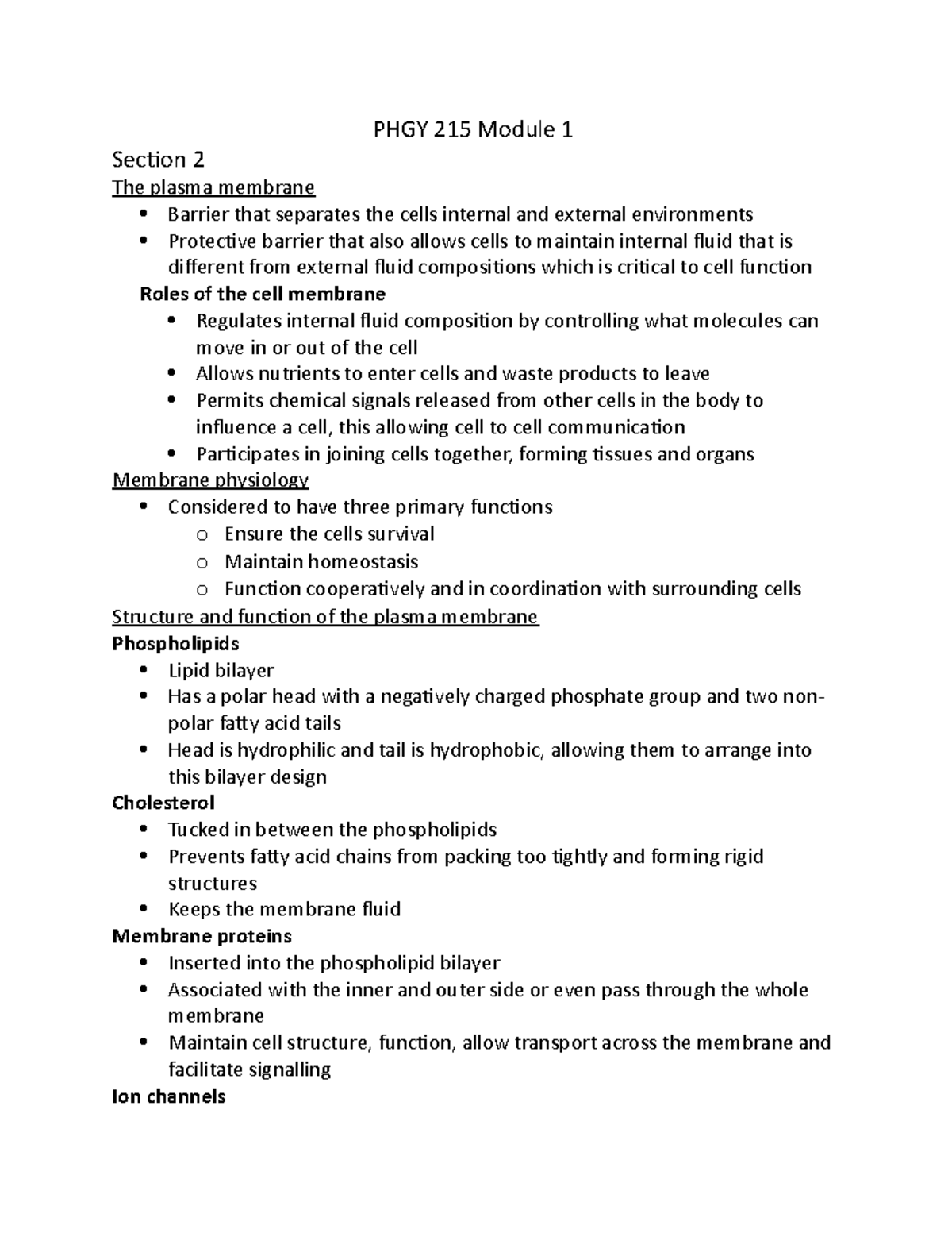 case study development phgy 215