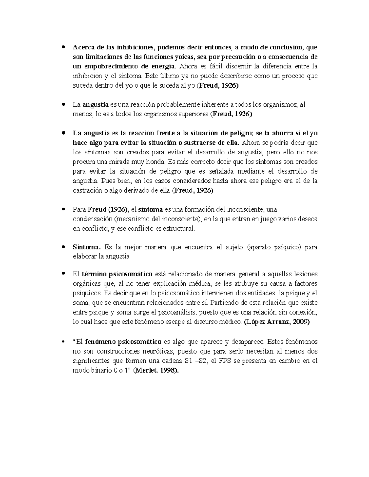 Acerca de las inhibiciones - Ahora es fácil discernir la diferencia