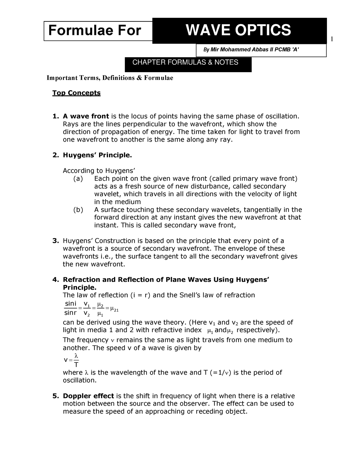 wave-optics-101-nya-05-vanier-studocu