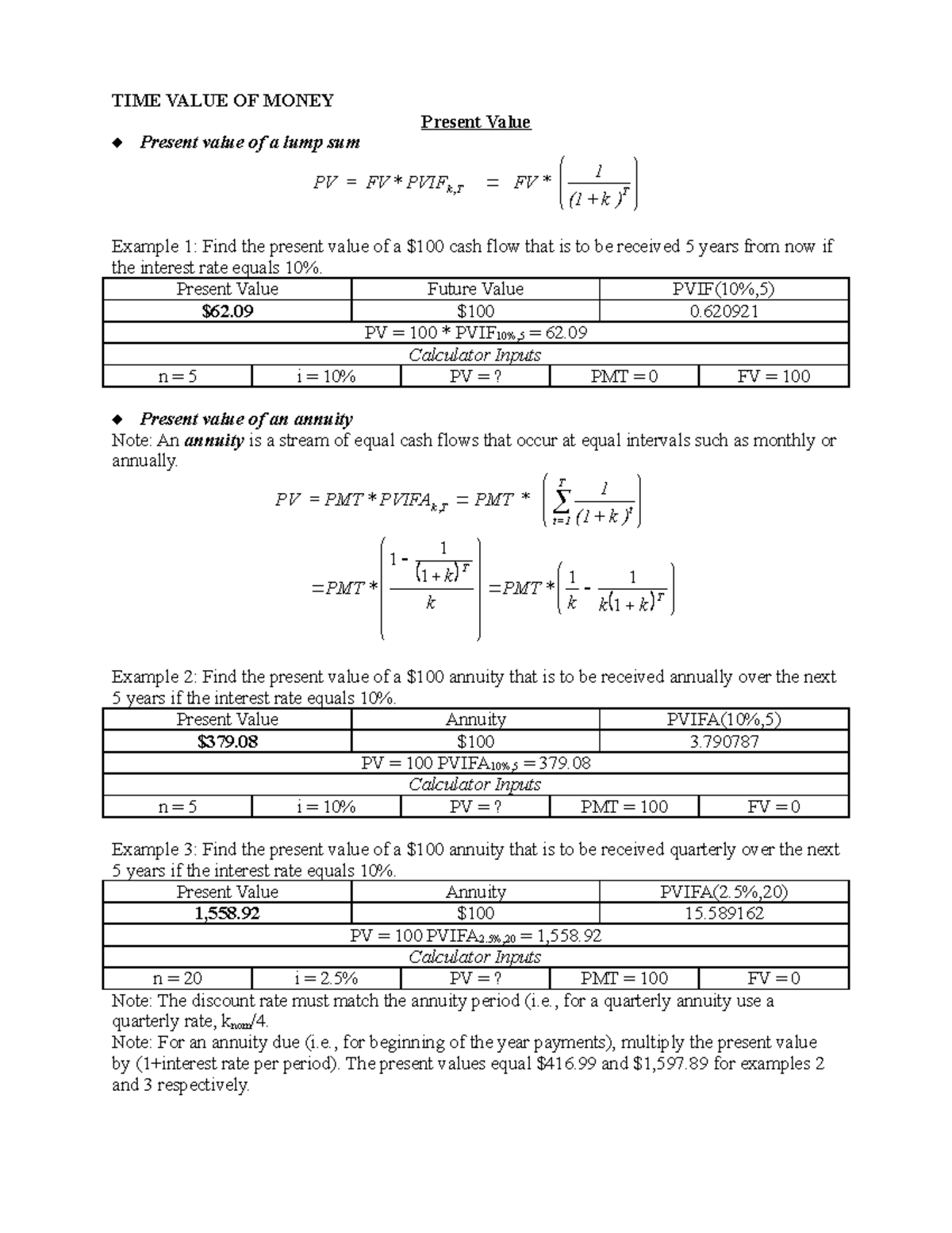 time-value-of-money-notes-time-value-of-money-present-value-present