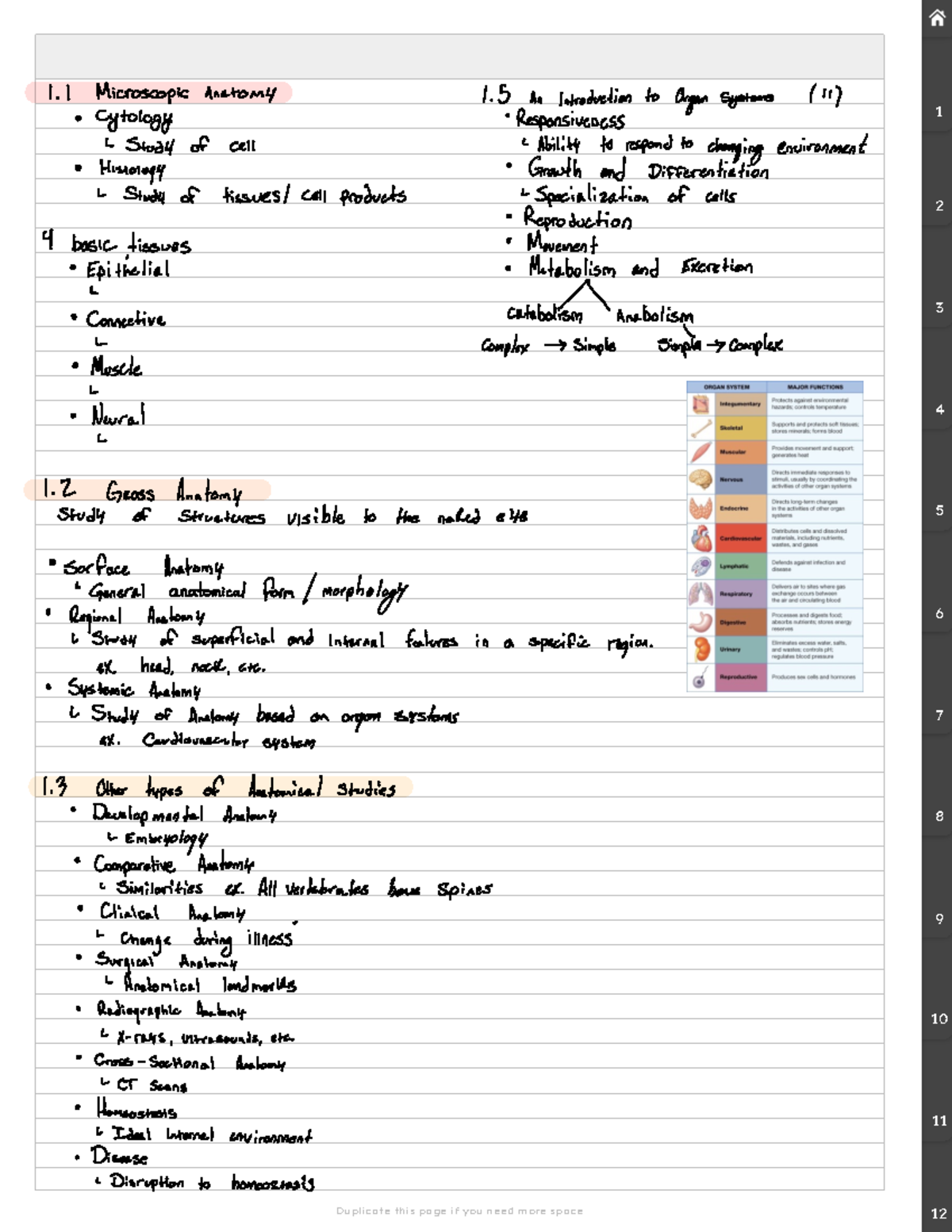Anatomy ch1 study guide - 1 2 3 4 5 6 7 8 9 10 11 ˇ Duplicate this page ...