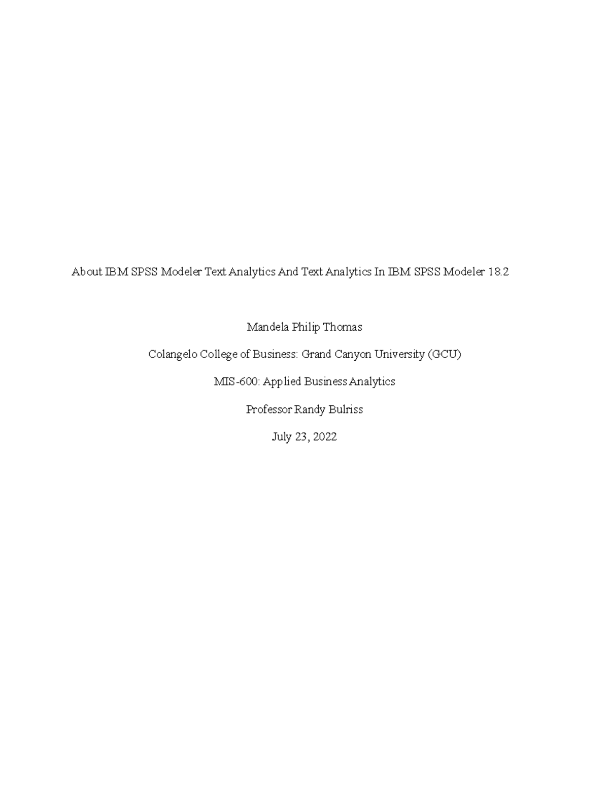 About IBM SPSS Modeler Text Analytics And Text Analytics In IBM SPSS ...