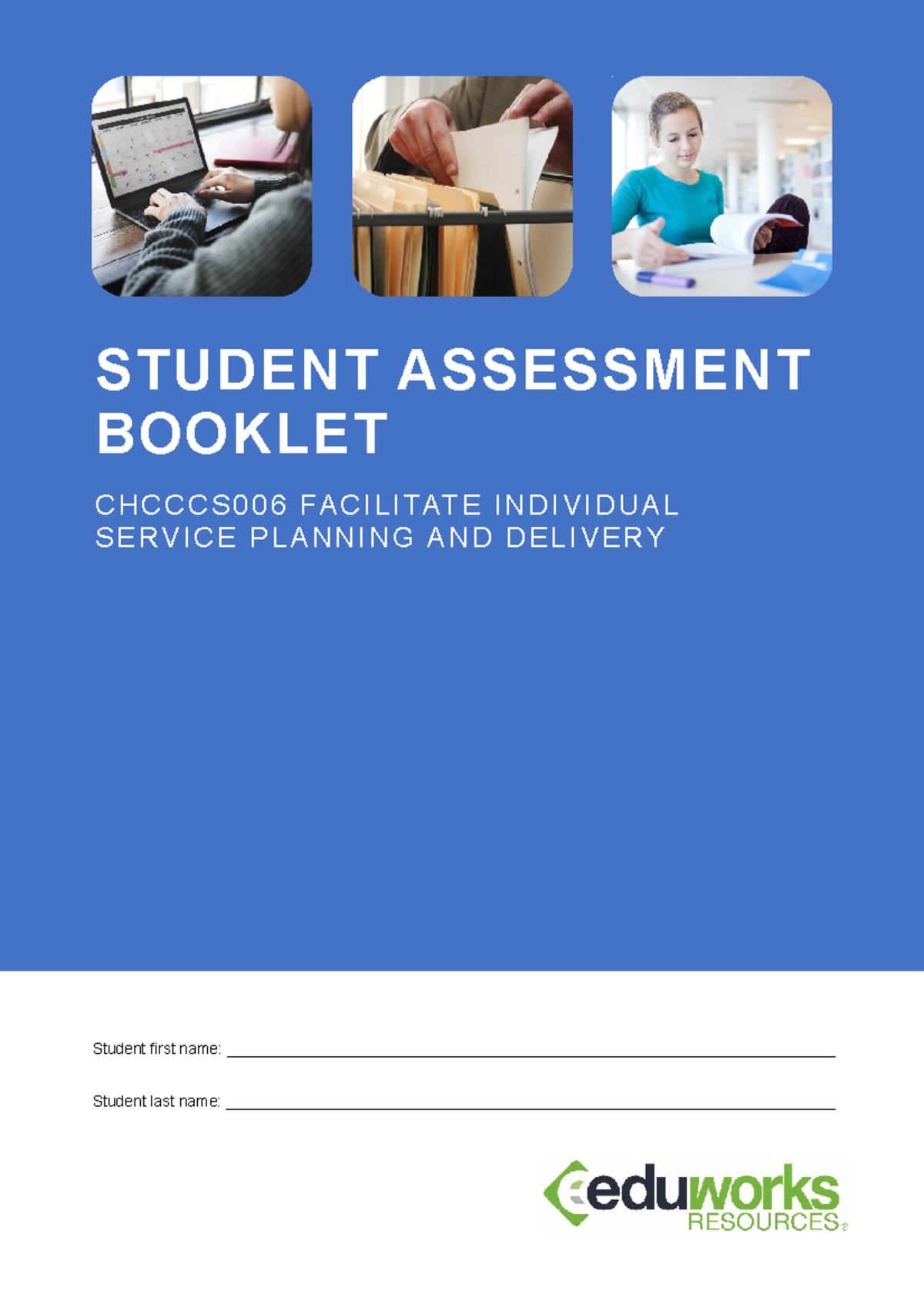 Chcccs 006 Student Assessment Booklet - IND SUP (ID 123136) - STUDENT ...