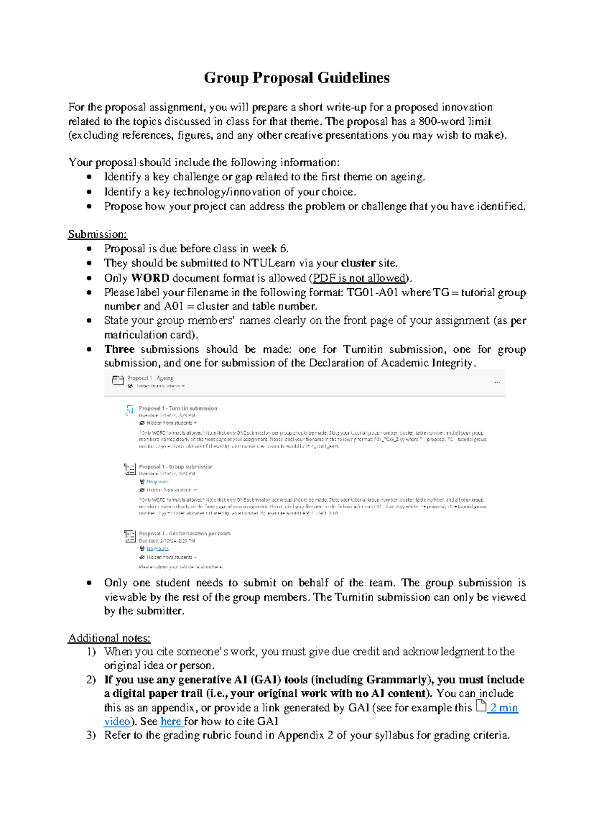 CC0007 Group Proposal Assignment (for students) - Group Proposal ...