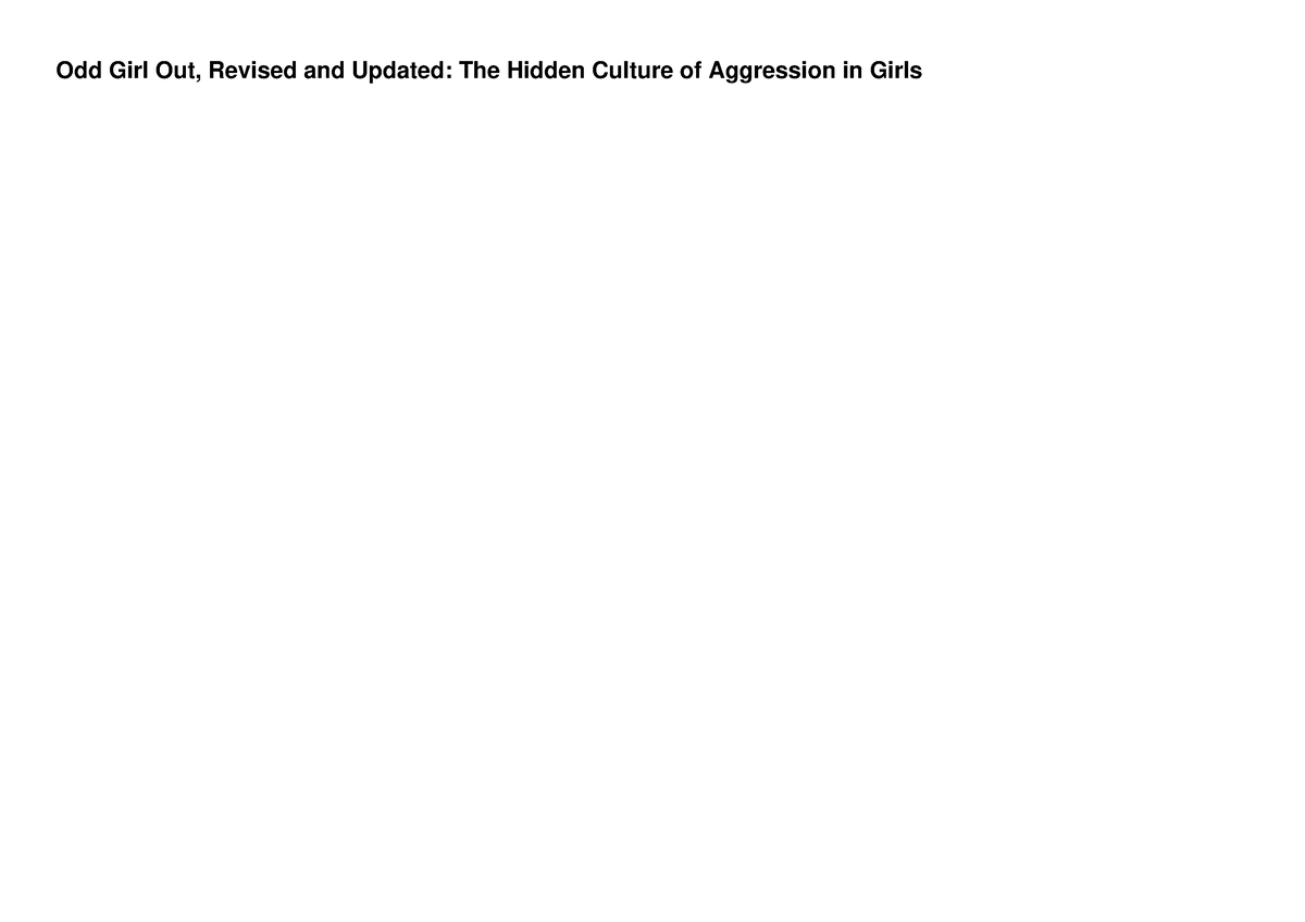 pdf-read-download-odd-girl-out-revised-and-updated-the-hidden