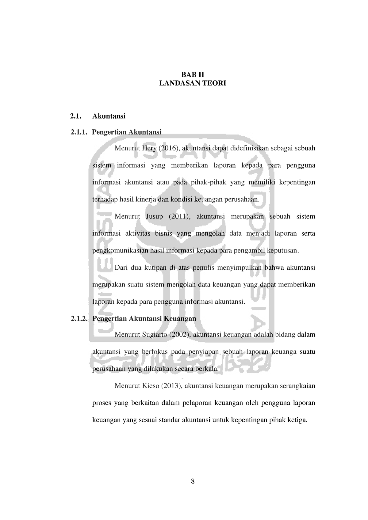 05.2 Bab 2 - Akuntansi Keuangan Menengah Semester 3 - 8 LANDASAN TEORI ...