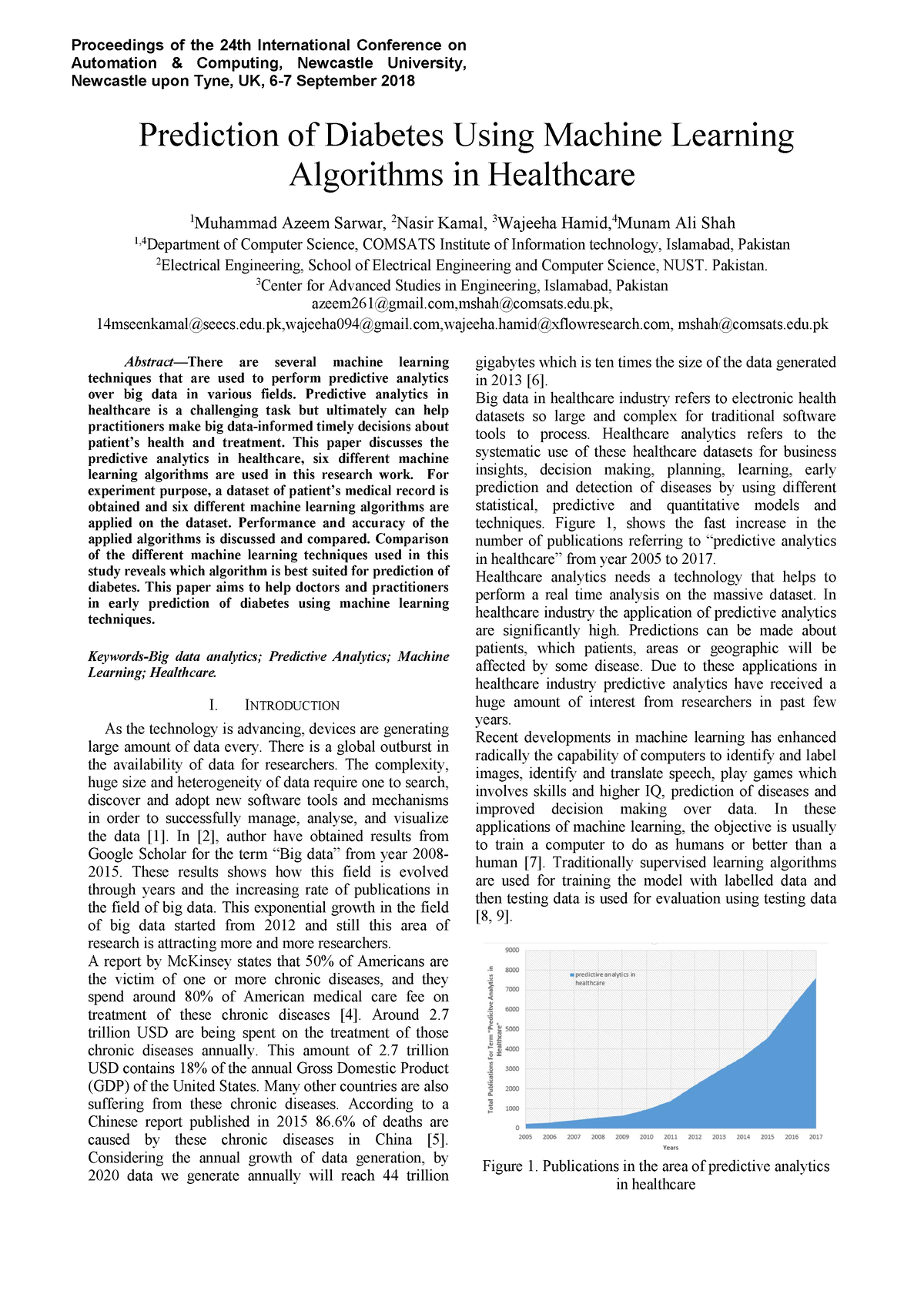 diabetes research paper