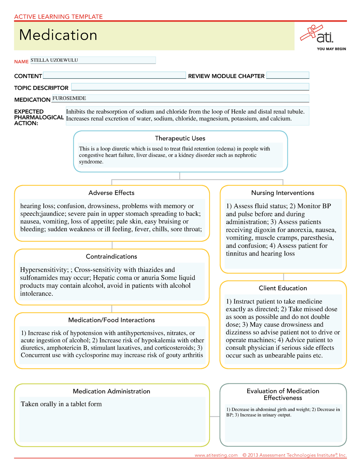 Furosemide and its effects and impact - Adverse Effects ...