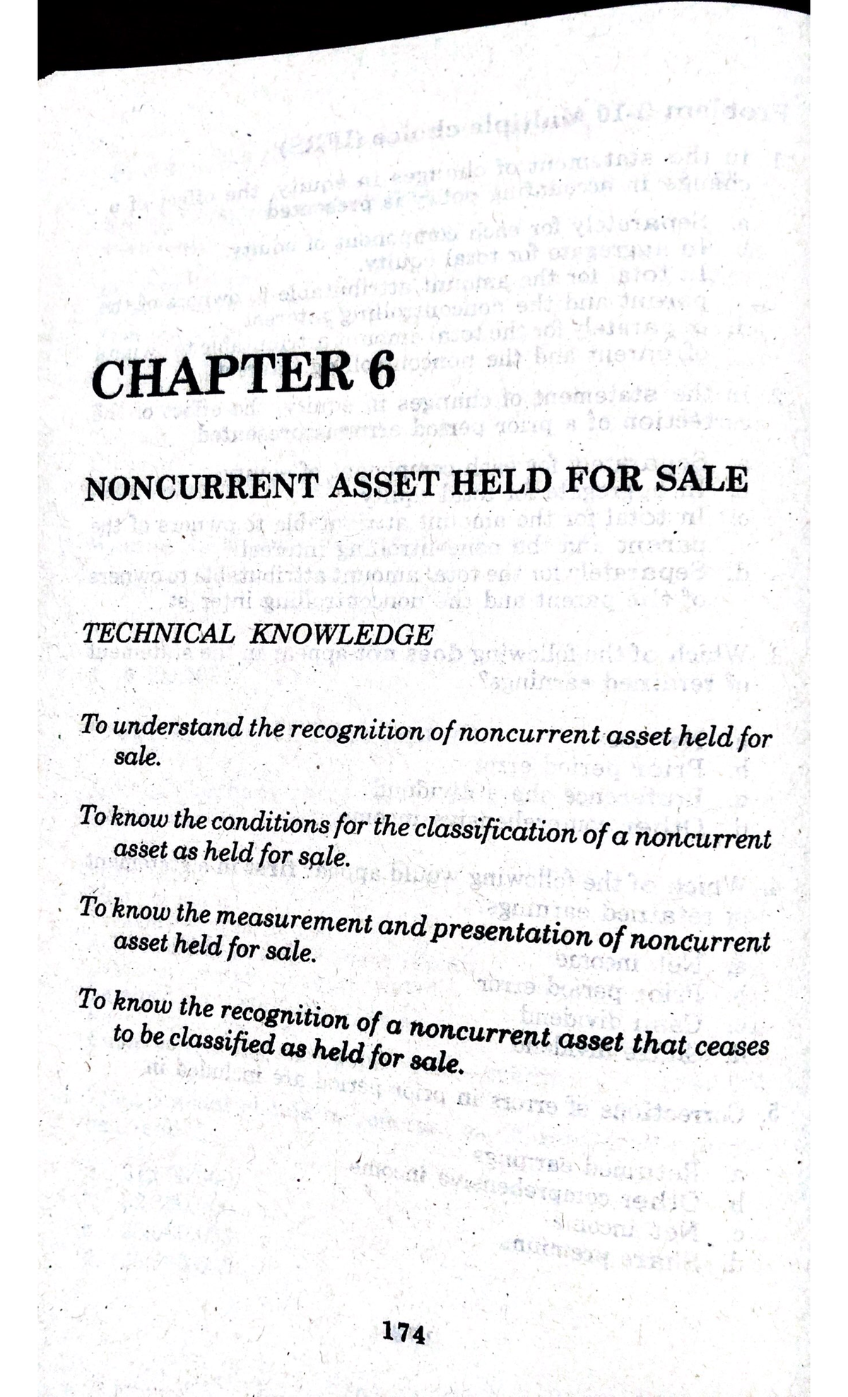 NCA HELD FOR SALE & DISCONTINUED OPERATIONS ANSWER PRAC Intermediate