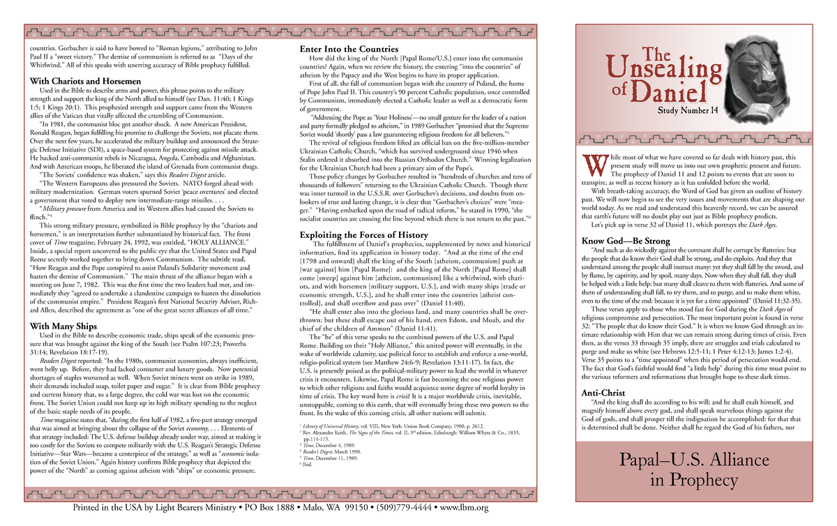 14 Ty Gibson, James Rafferty Papal—US Aliance in Prophecy Study