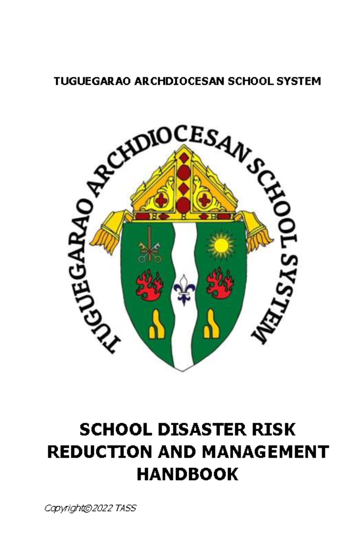Disaster-Handbook - Well soon - TUGUEGARAO ARCHDIOCESAN SCHOOL SYSTEM ...