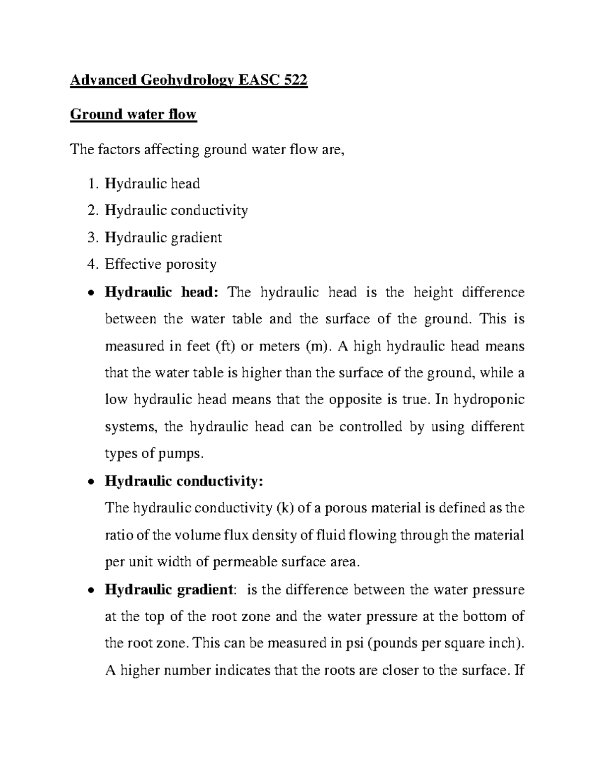 ground-water-flow-lecture-notes-advanced-geohydrology-easc-522-ground