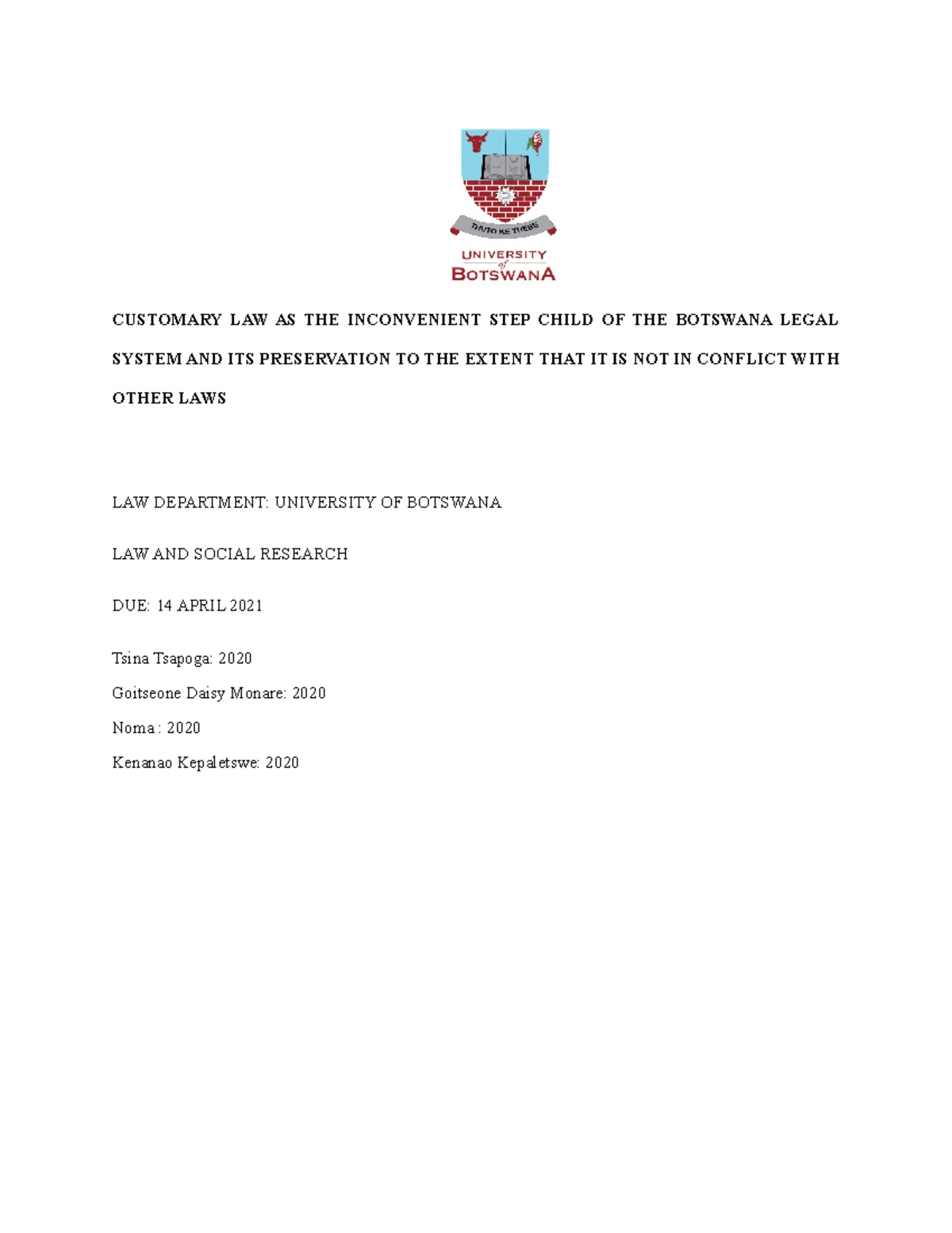 customary-law-as-the-inconvenient-step-child-of-the-botswana-legal