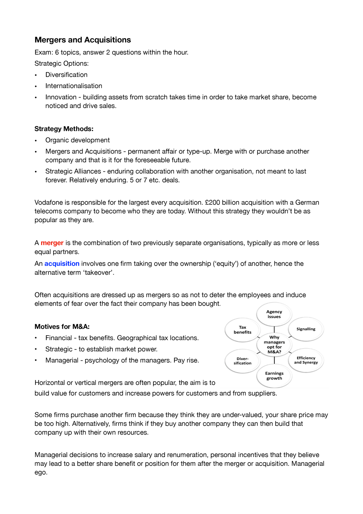 research paper topics on mergers and acquisitions