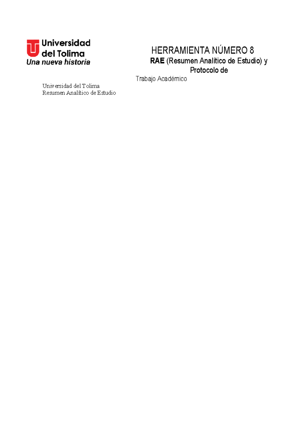 Formato DE RAE resumen analítico de estudio luisa molina - QUIMICA ...