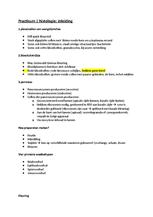 Hartspierweefsel - Opbouw van een hartspiercel Actine- en ...