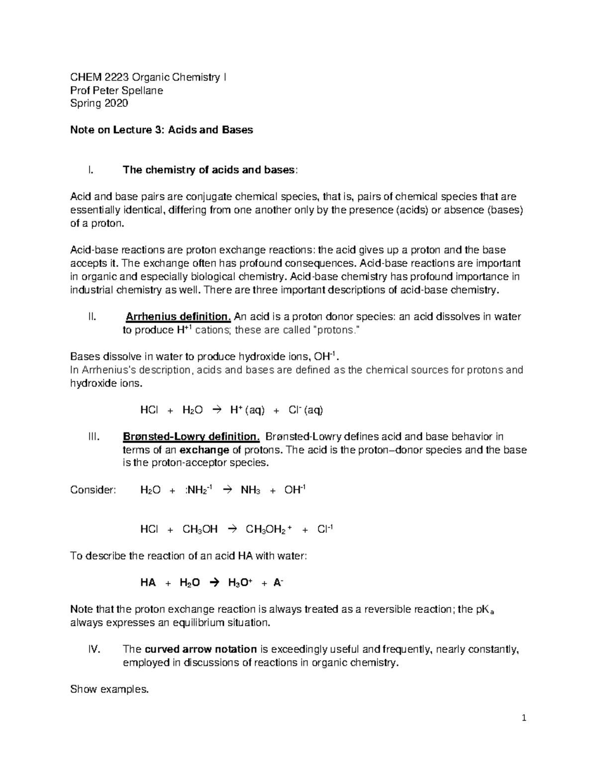 acidbase chemistry Warning TT undefined function 32 1 CHEM 2223