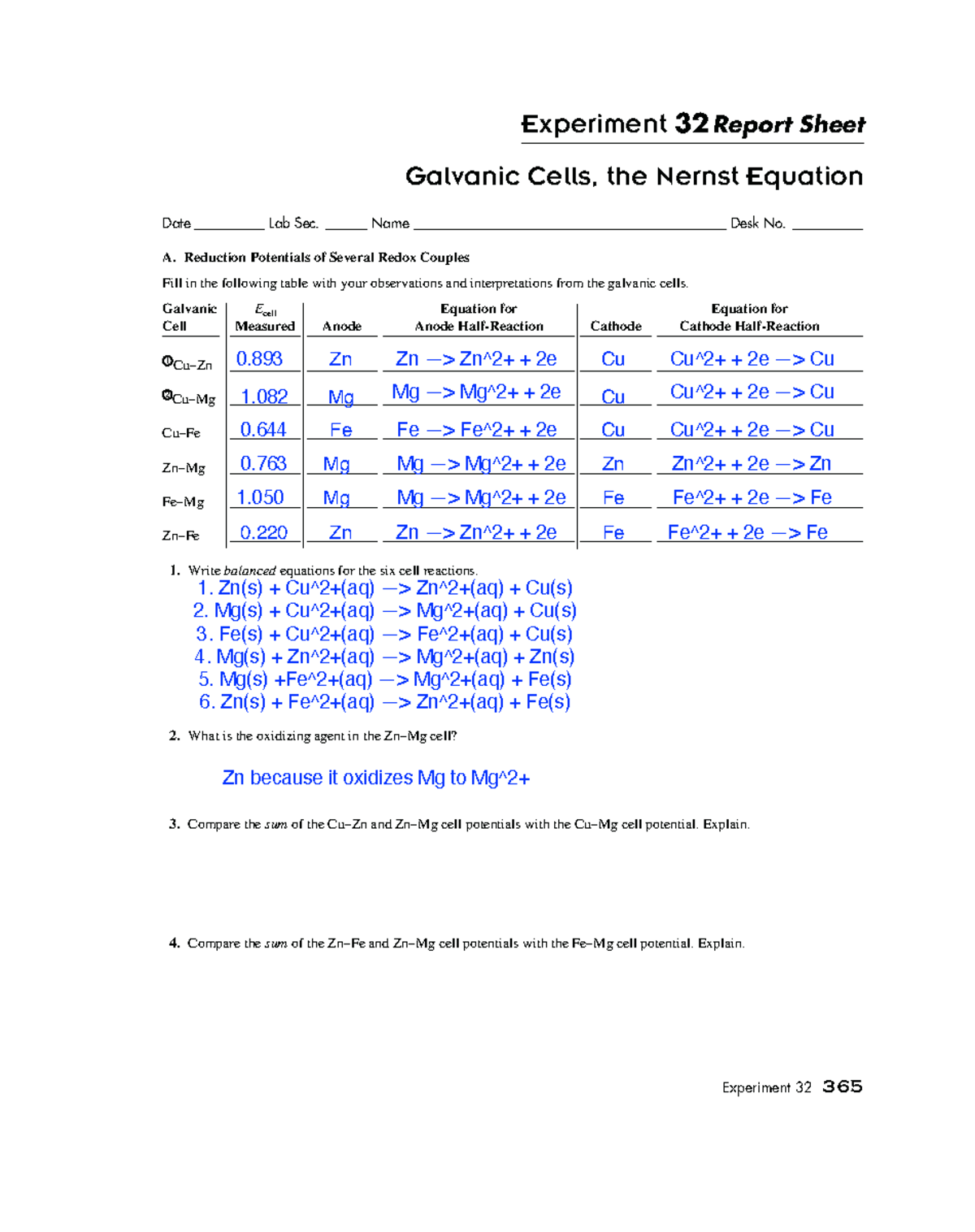 Laboratory Manual for Principles of General Chemistry by Jo Allan Beran