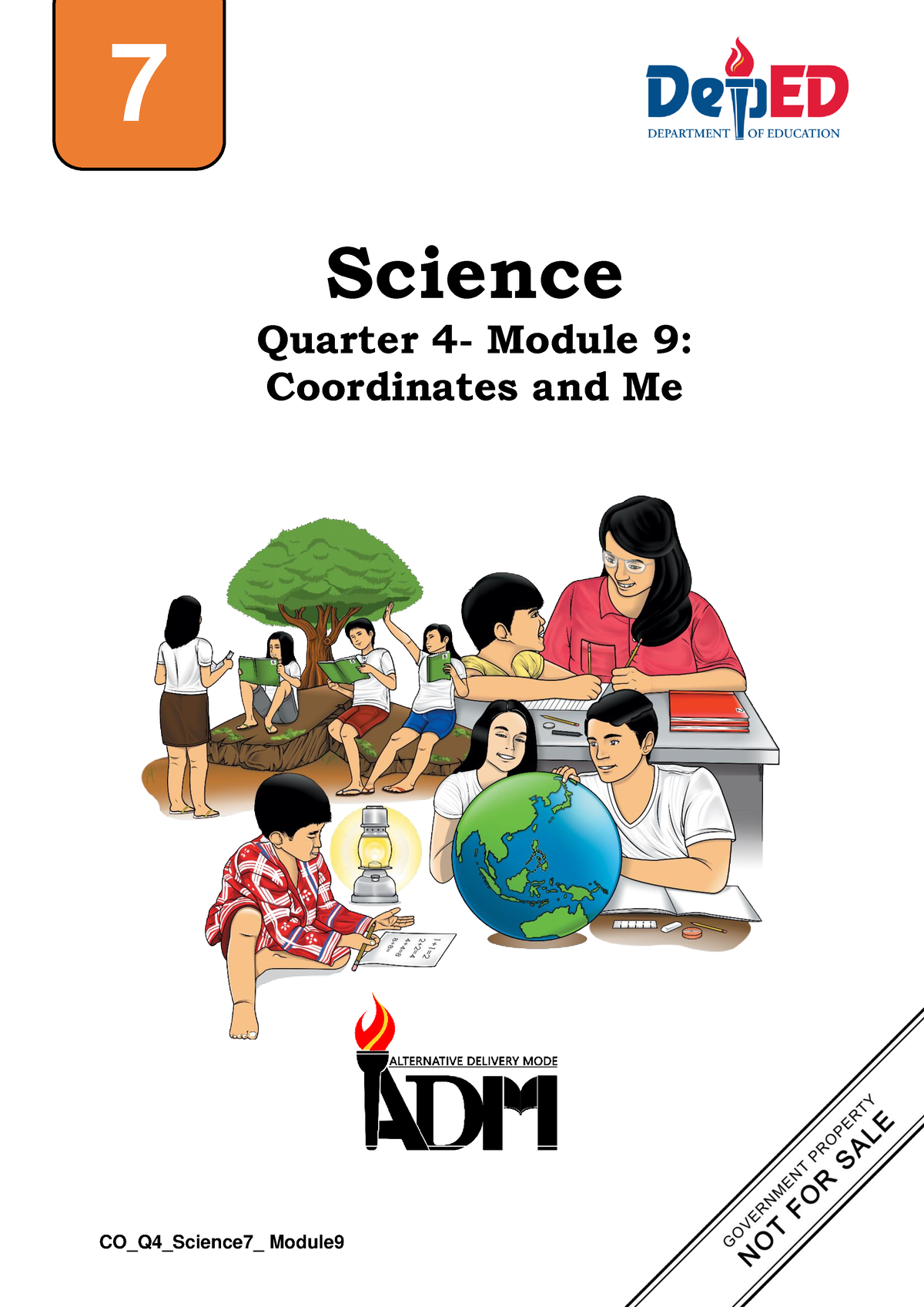 SCI7-Q4-MOD9 - Science Quarter 4- Module 9: Coordinates And Me 7 ...