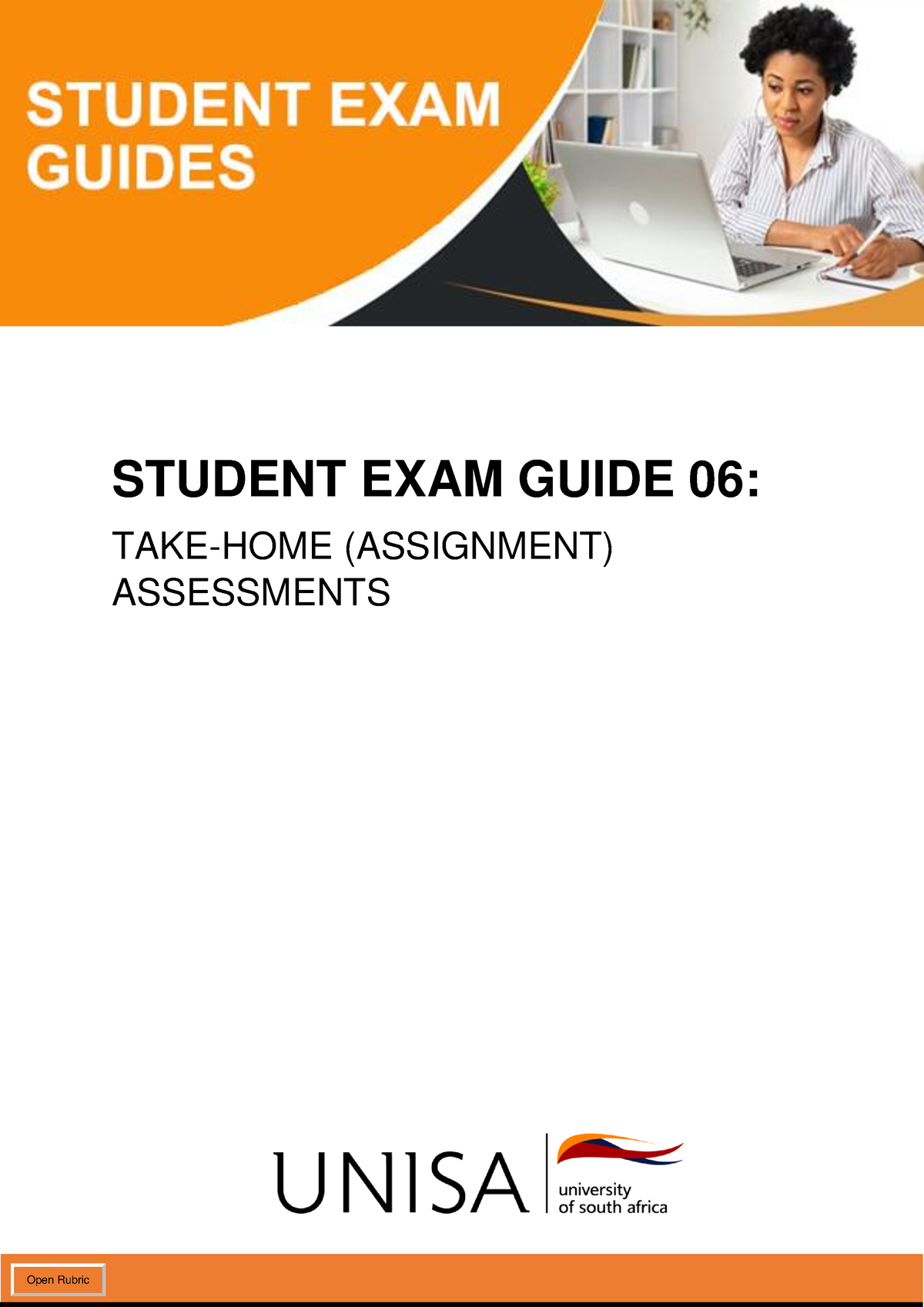 take home (assignment) assessment