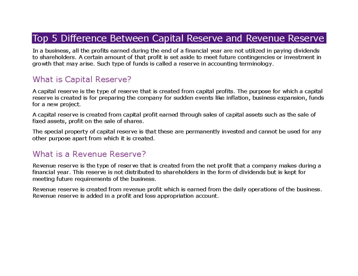 top-5-difference-between-capital-reserve-and-revenue-reserve-a