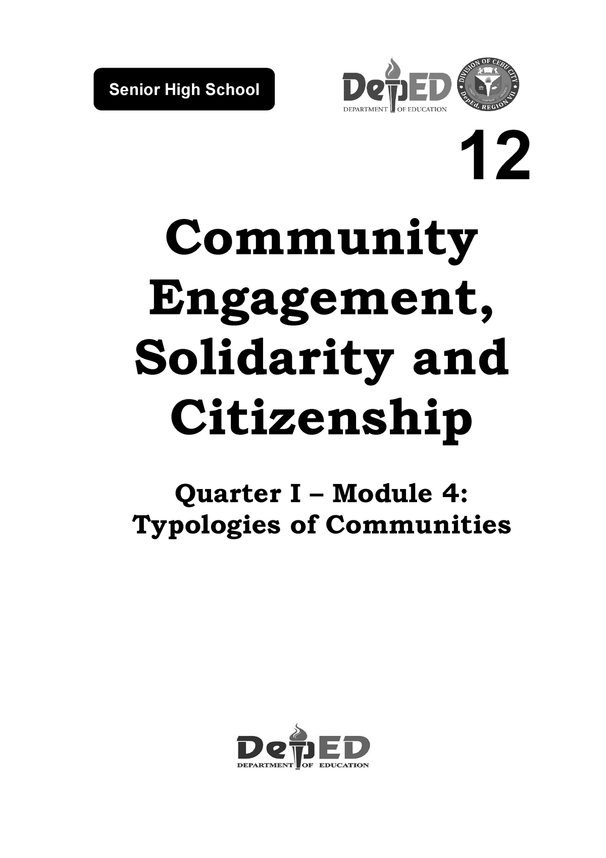 community engagement solidarity and citizenship essay questions