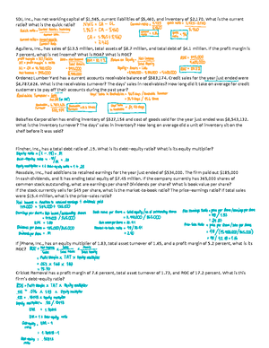 Finmar 3&4 - Lecture notes 1 - Module 3 TIME VALUE OF MONEY Time value ...