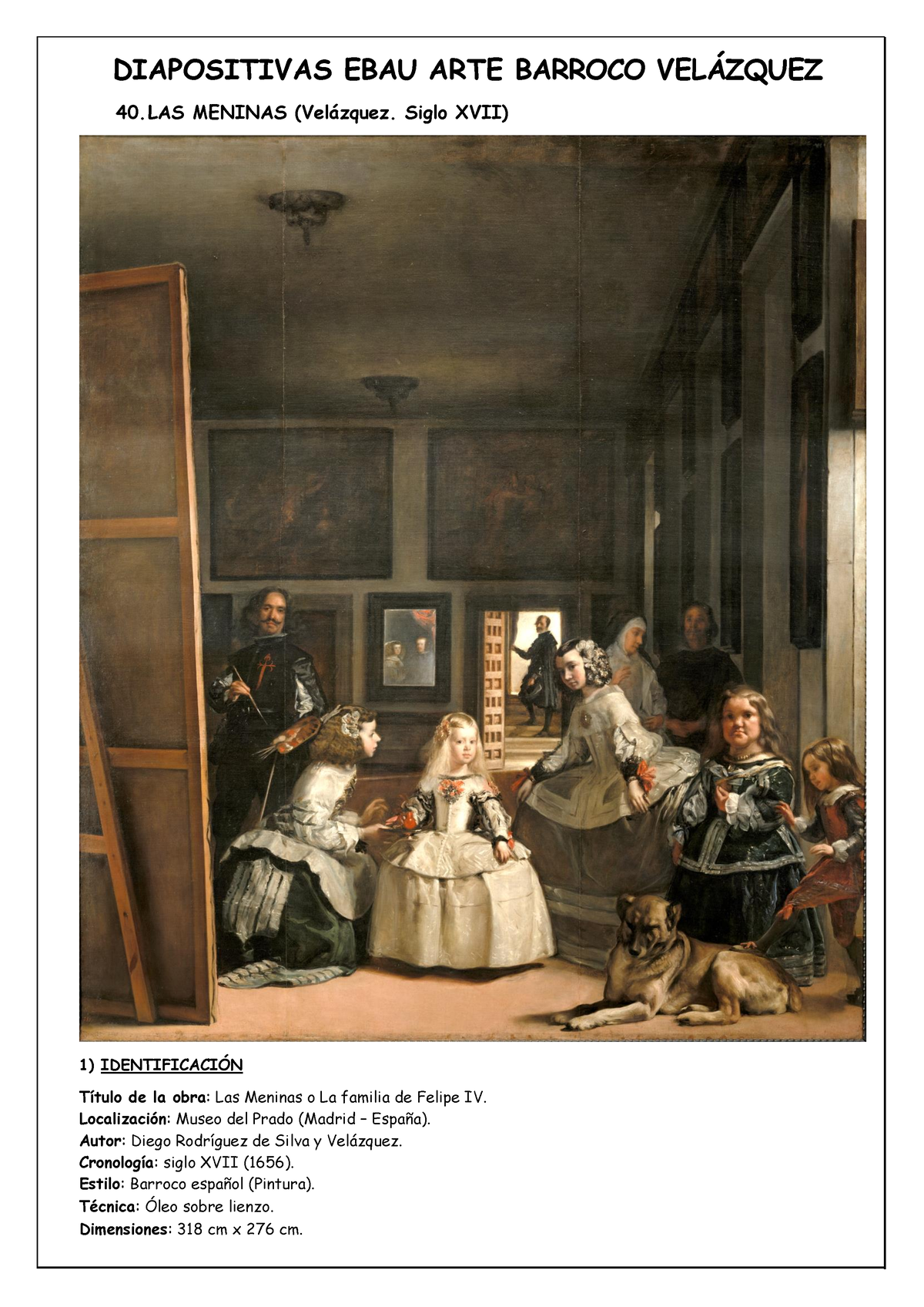 Las Meninas ¿Por qué tiene tanta relevancia histórica?