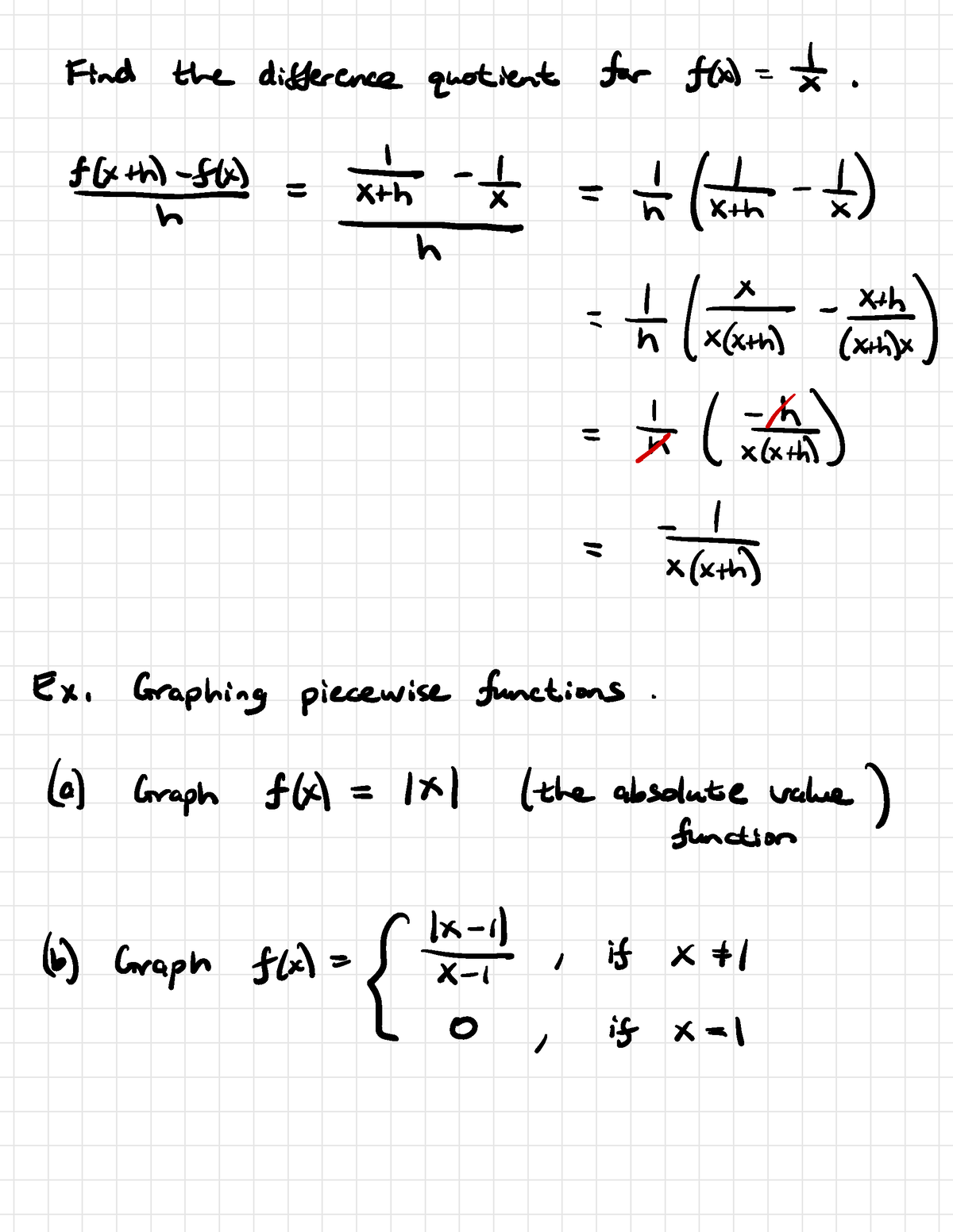 Calculus I 135 Lecture 3 Notes on Trig Functions and Log Functions ...