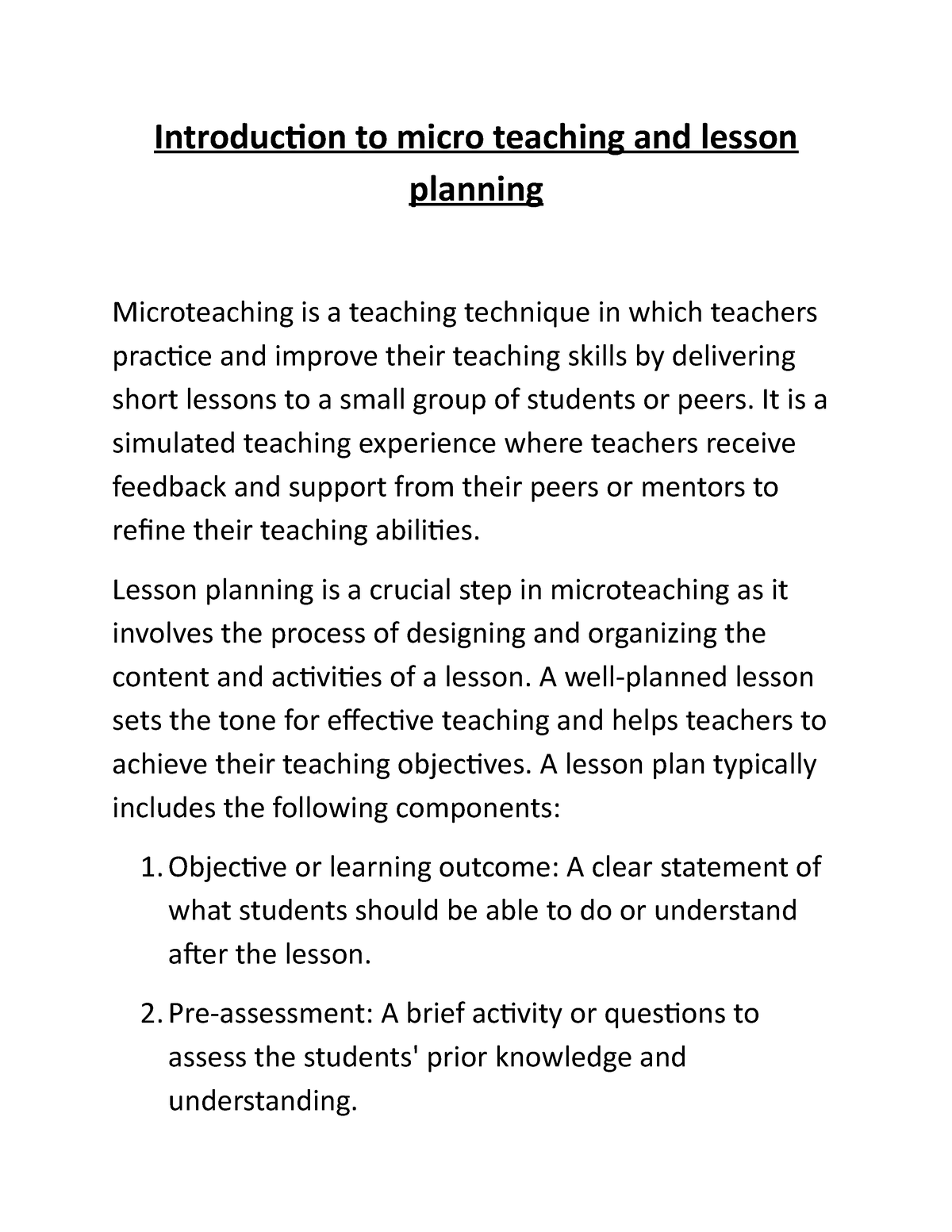 introduction-to-micro-teaching-and-lesson-planning-introduction-to