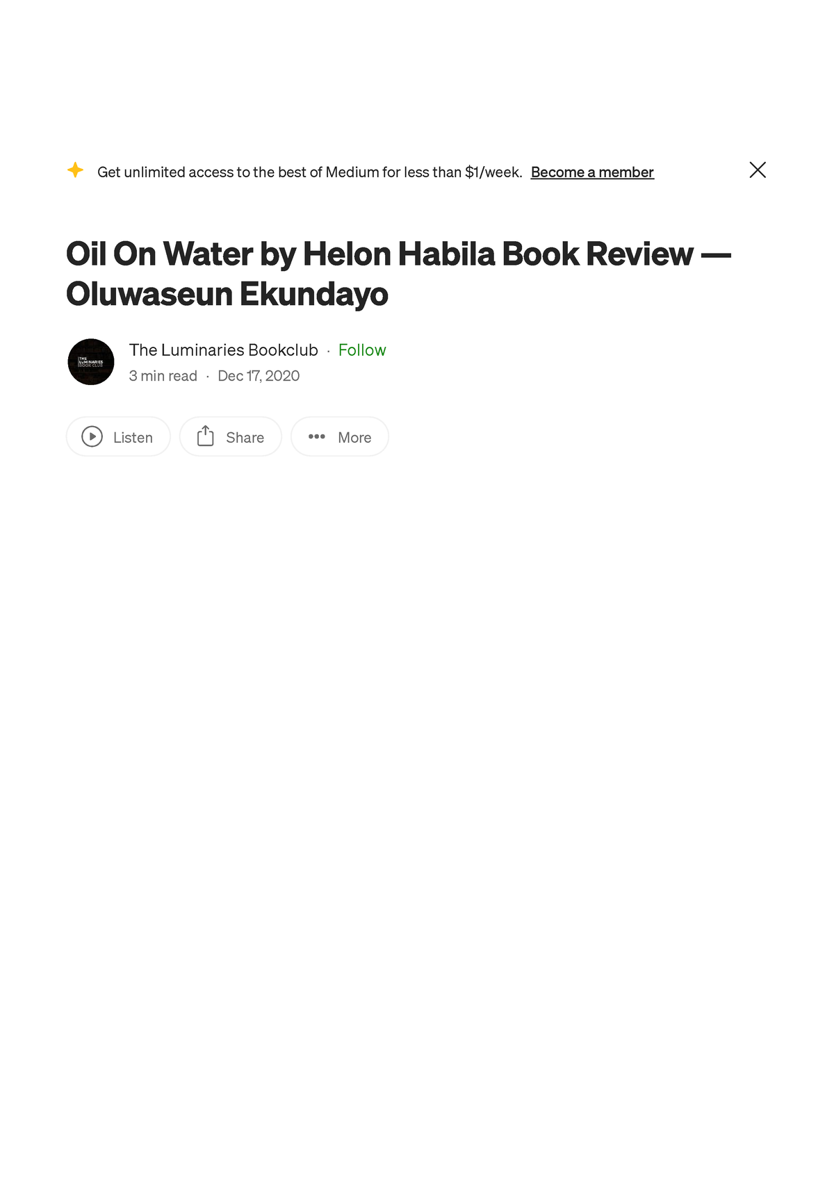 oil-on-water-by-helon-habila-book-review-oluwaseun-ekundayo-by-the