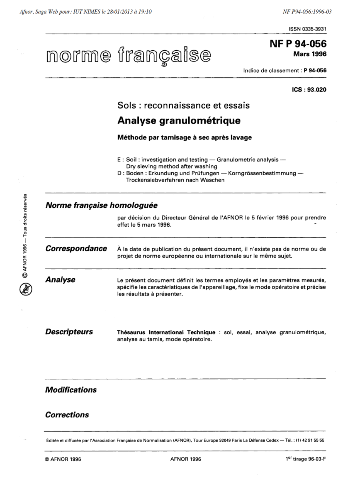 NF P94 056 Granulom trie Proc dure - Thumb 1200 1698 