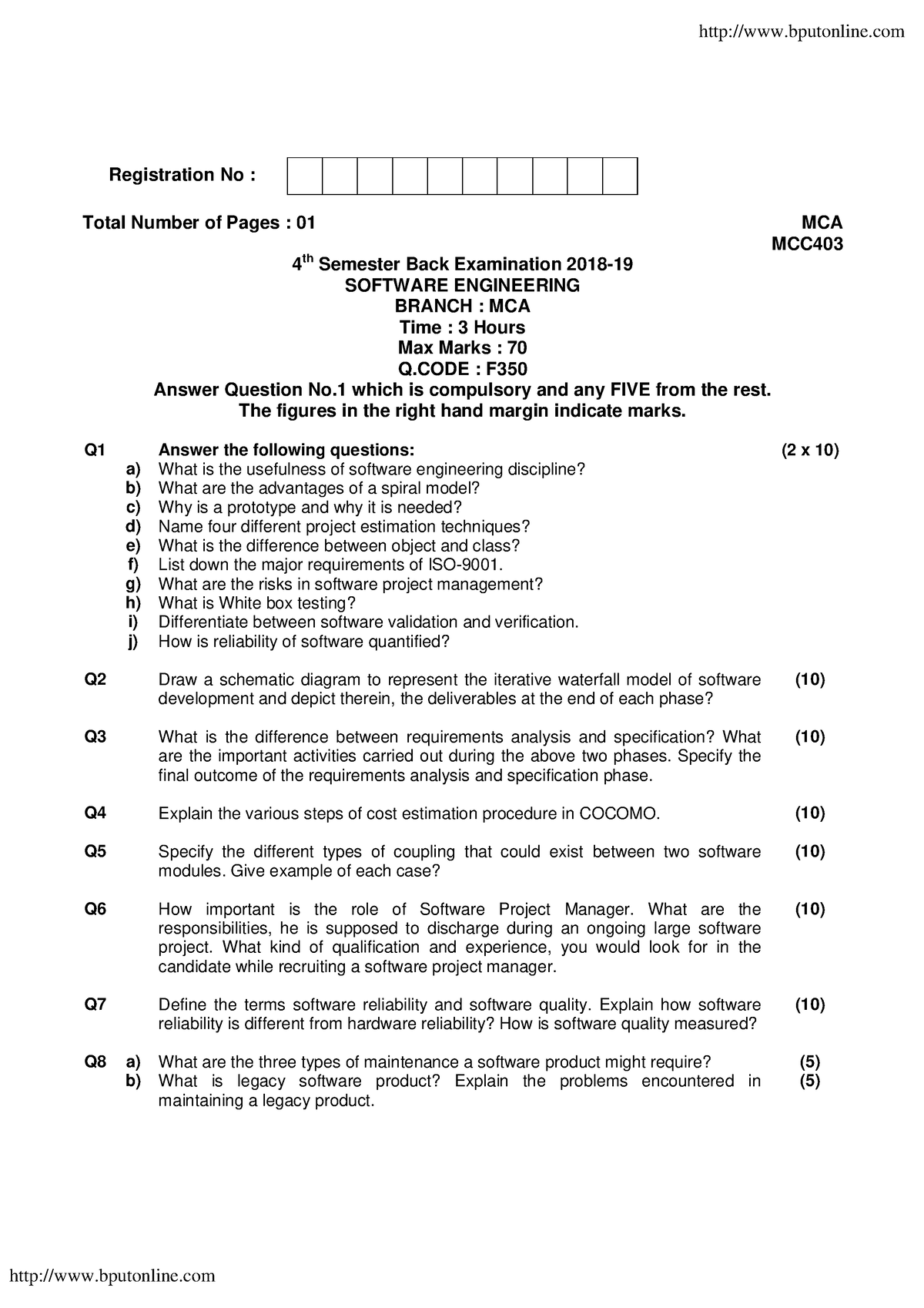 mca 4th sem assignment