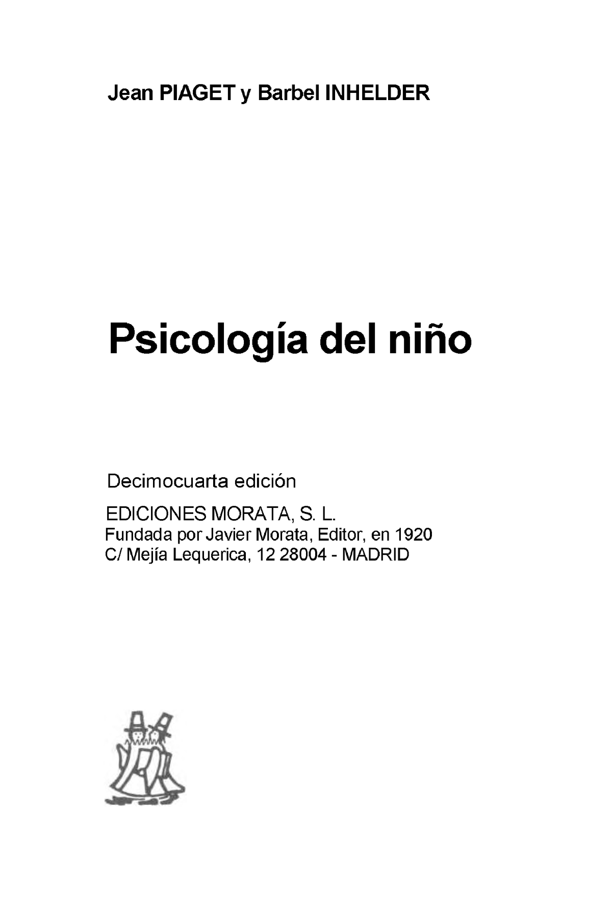 Piaget-Psicol Del Niño, Intr, Cap 3 Y 4 - Jean PIAGET Y Barbel INHELDER ...