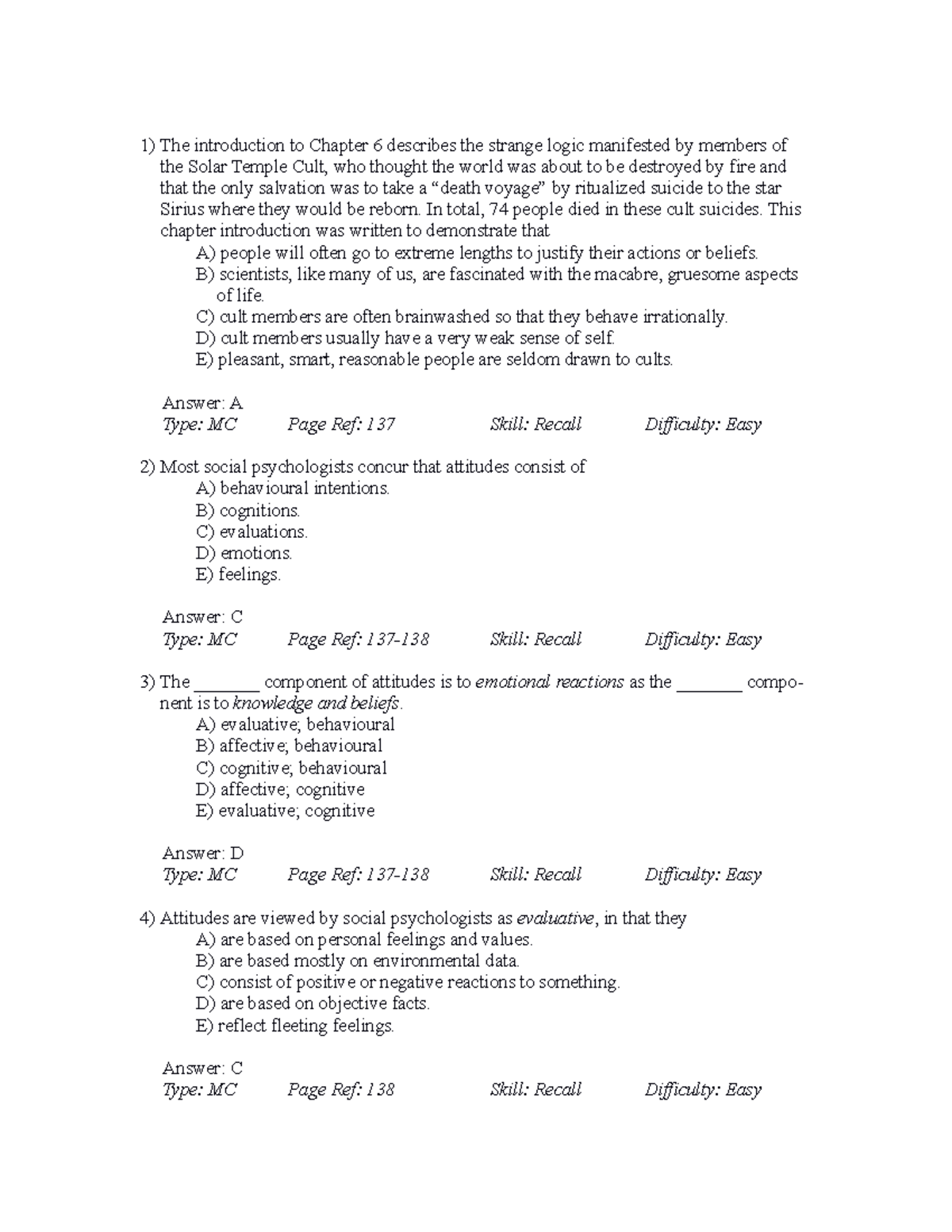 Chapter 6 Test Bank - Test Bank - The Introduction To Chapter 6 ...