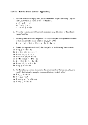 Practice Problems-Conservative Systems - Practice Problems ...