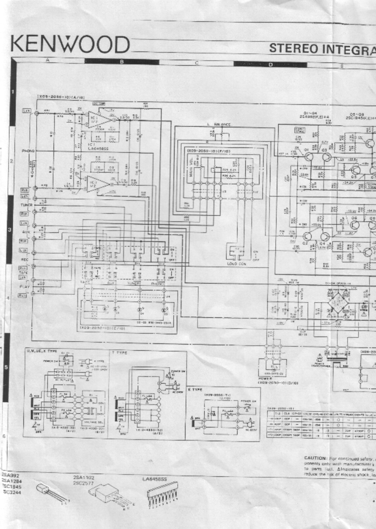 Kenwood+KA-32+Schematics - LP 1 biofizica - Studocu