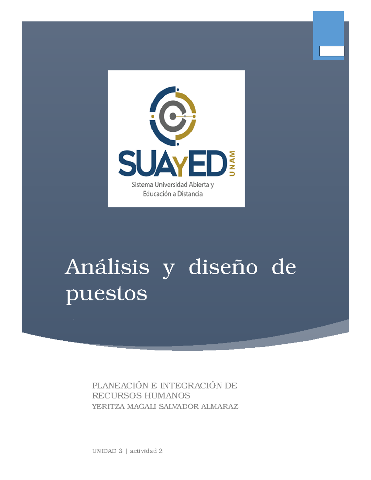 An Lisis De Puesto En La Integraci N De Recursos Humanos An L Isis Y Dise O De Pue Stos