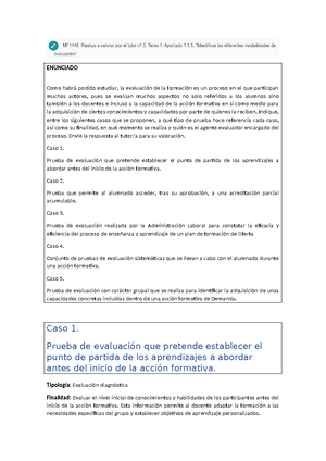 MF1445 Realiza A Valorar Por El Tutor. Tema 1. Apartado 1.1.3 ...