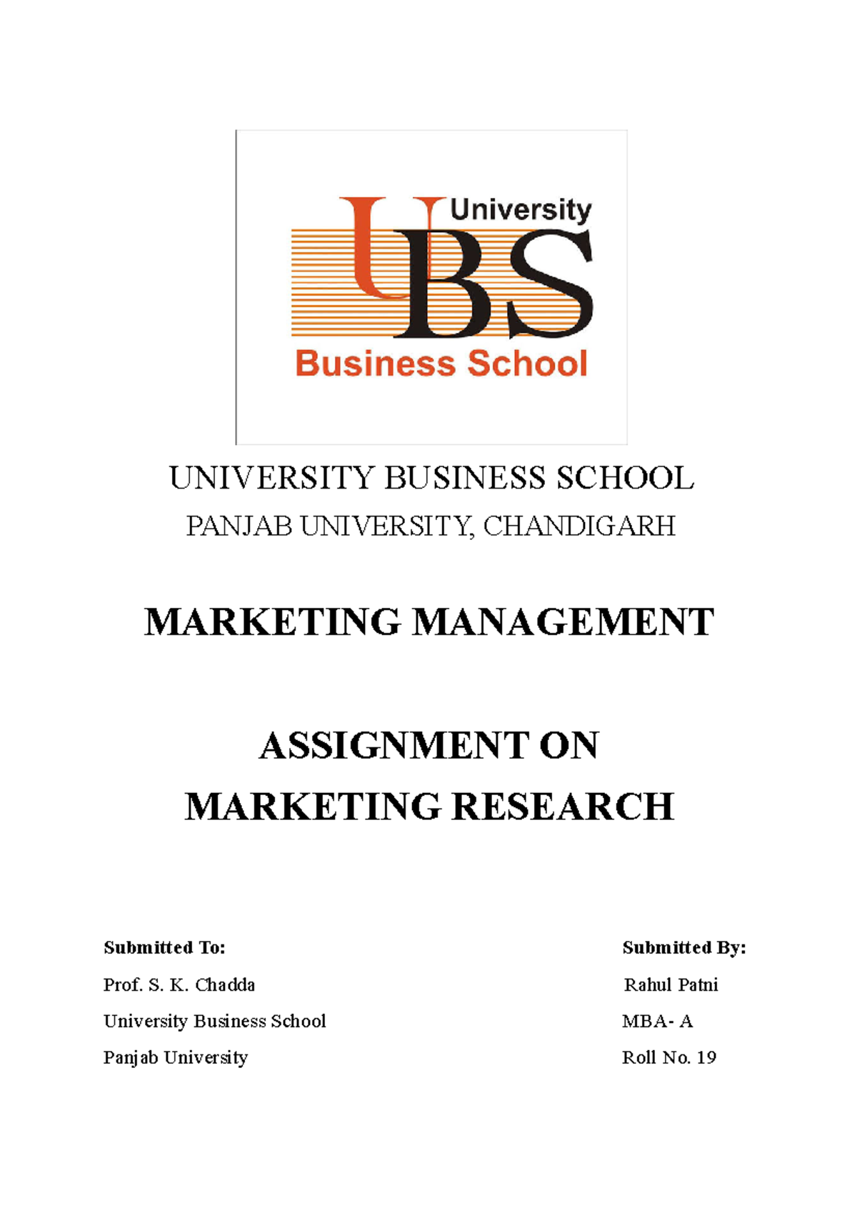 peer graded assignment design a marketing experiment