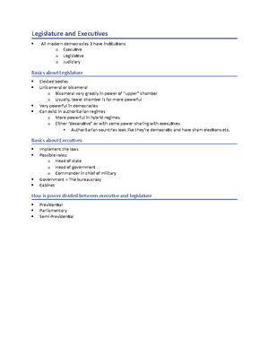 Comparative Method Notes - Chapter 1 Goal of Social science: To ...