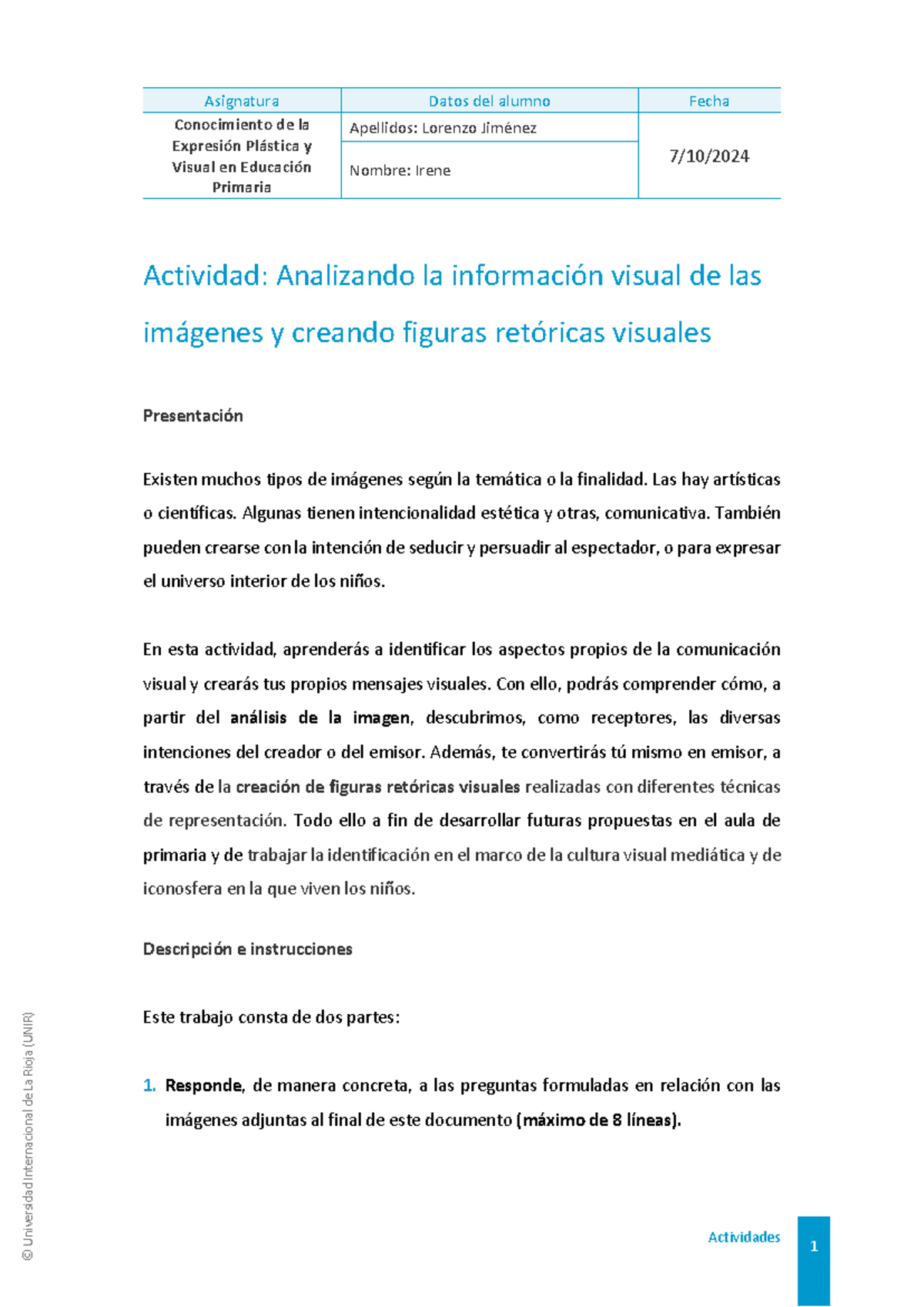 Analizando la informacion visual - Las hay artísticas o científicas ...