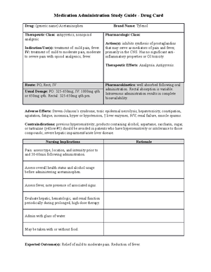 Albuterol - Study Sheet - Medication Administration Study Guide - Drug ...